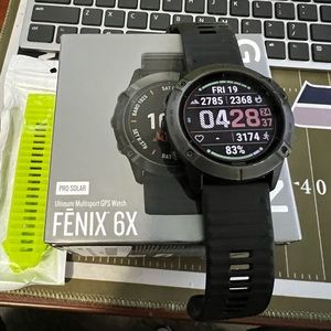 Garmin Fenix 6 Pro Solar watch